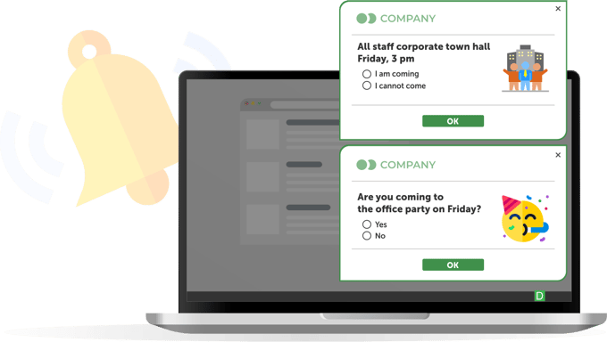 Activity reminder pop up message-1