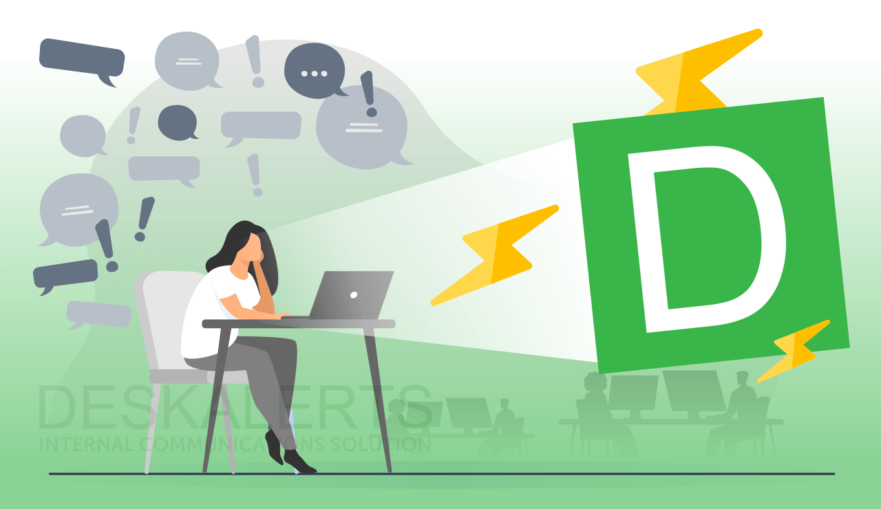 separate channel for internal communications