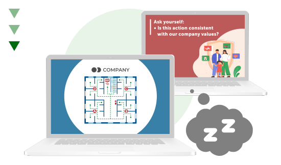 Compliance and emergency card