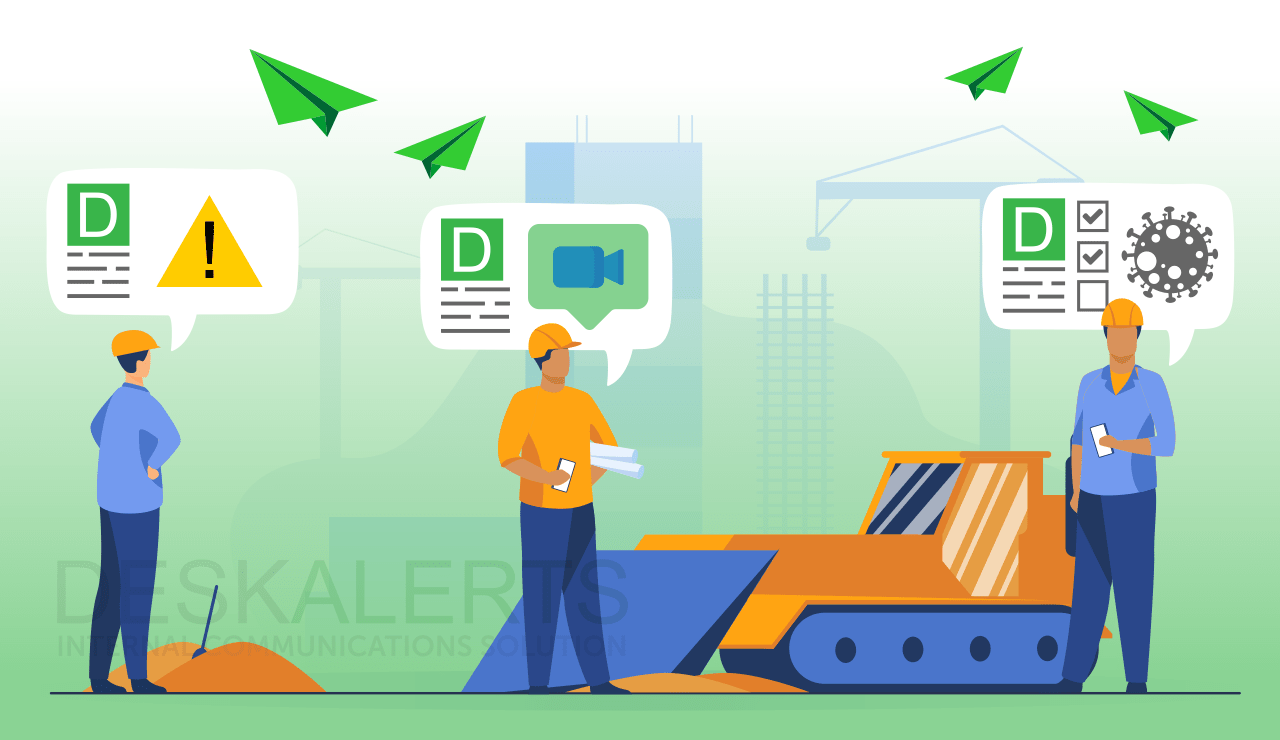 Improve Communication In Construction Projects With DeskAlerts