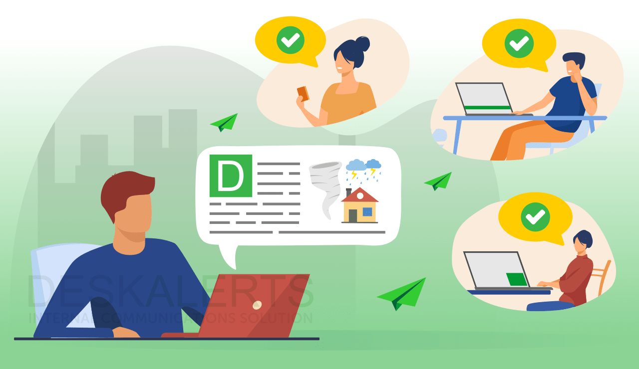 inclement weather message sample to employees