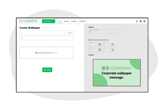 organizational desktop wallpaper