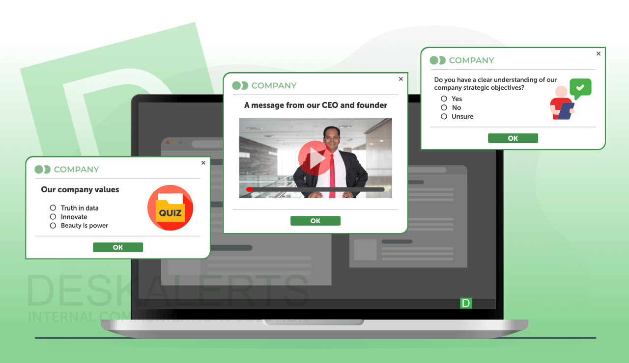 desktop alerts for hr
