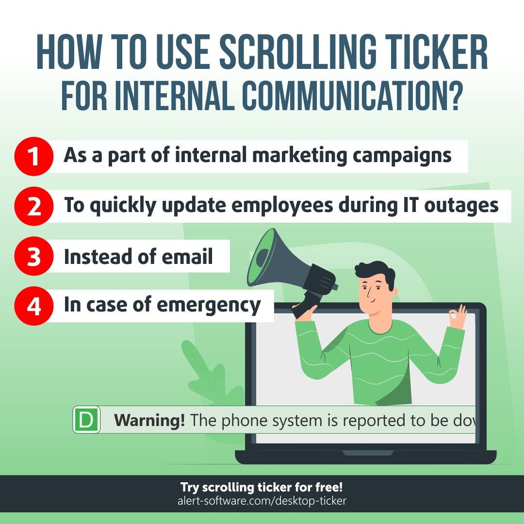 ticker tape software for pc