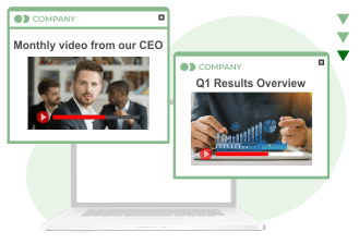 Video message from CEO