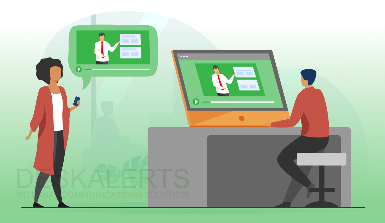 video message from the CEO